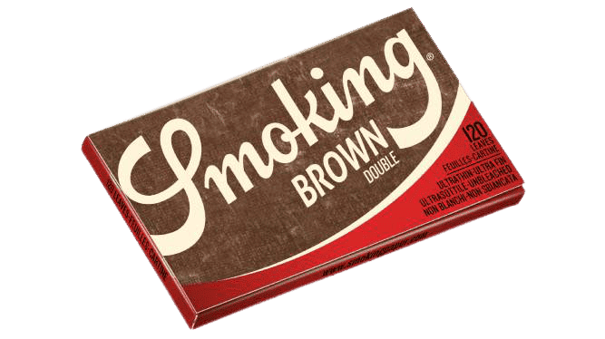 Papel Smoking Brown Doble
